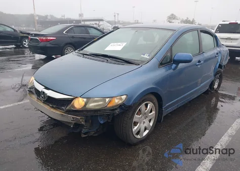 2010 Honda Civic Lx z USA, uszkodzony, nr VIN 2HGFA1F57AH578711